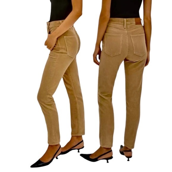 Aritzia Pants - Aritzia Denim Forum Corduroy The Yoko High Rise Slim 28L Size 25